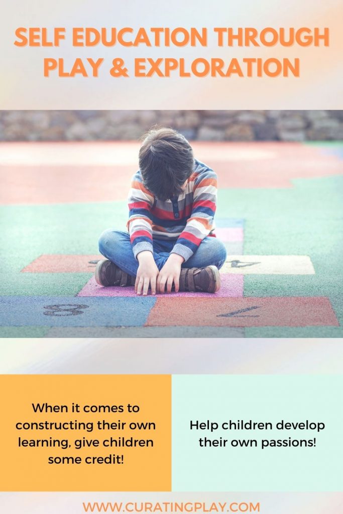 self education through play and exploration