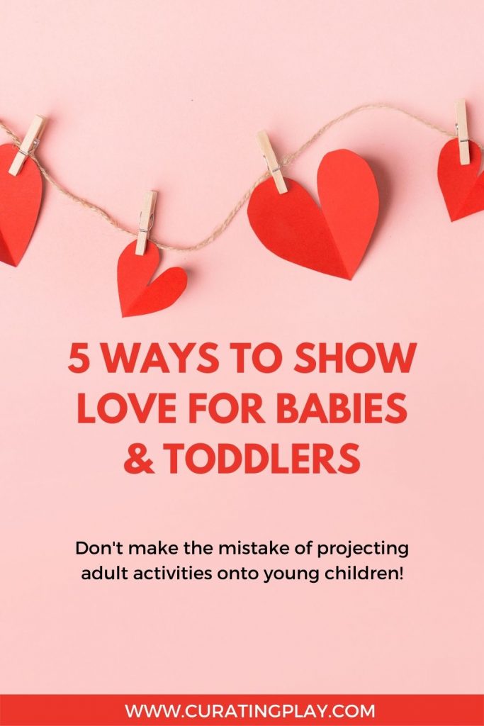 showing love to babies and toddlers